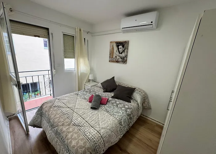 Beach, Pedregalejo Apt.4/6 2 Hab. Appartement Málaga